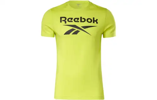 Reebok Identity T Shirt Men's Acid Yellow