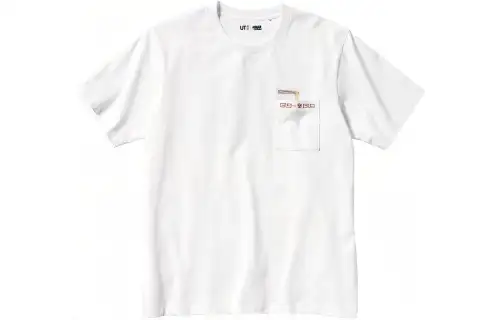 UNIQLO x HUOYINGRENZHE,LIANMINGKUAN FW23 T Shirt Unisex White
