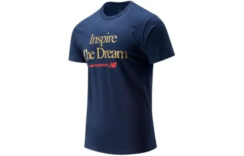 New Balance T Shirt Men's Marine Blue