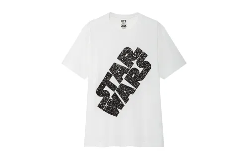 UNIQLO T Shirts Unisex White Crew Neck Moderate