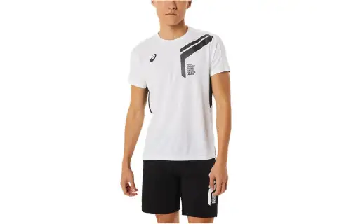 Asics Regular T Shirt Men's White