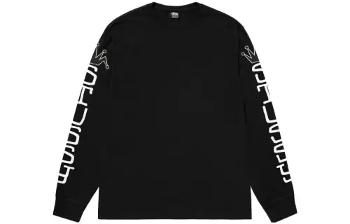 Stussy Pigment Dyed Jumbo Long Sleeve Tee
