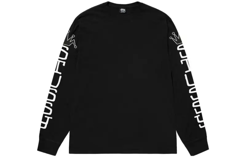 Stussy Pigment Dyed Jumbo Long Sleeve Tee