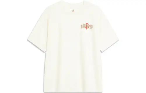 Li Ning Badfive T Shirt Men's Ecru