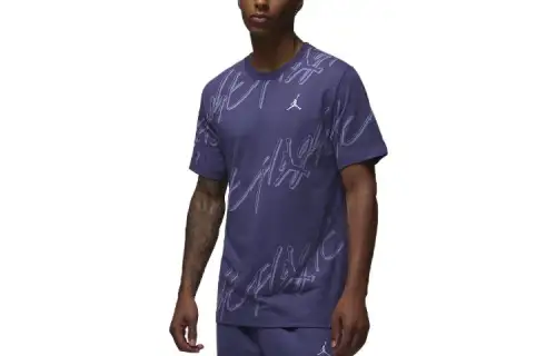Jordan Flight Essentials T Shirt Men's Sky Purple