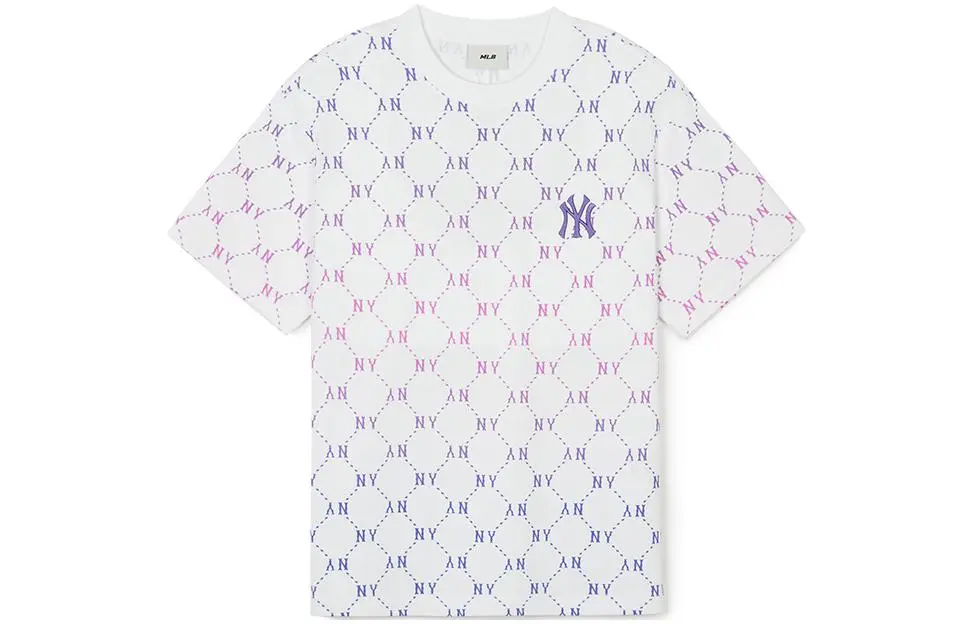 MLB New York Yankees T Shirt Unisex Water Purple