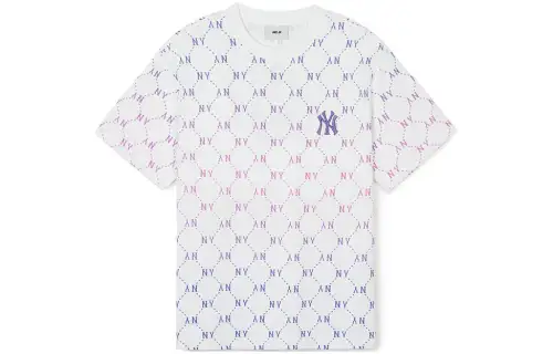 MLB New York Yankees T Shirt Unisex Water Purple