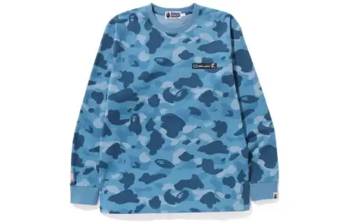 Bape Honeycomb Camo L/S Tee