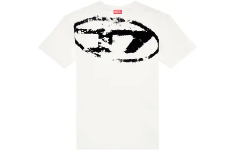 DIESEL T Boxt Logo Printed Crewneck T Shirt