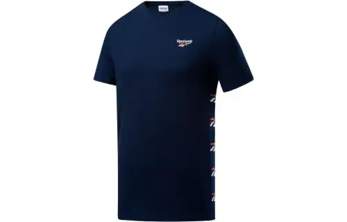 Reebok TEE T Shirt Unisex Navy Blue