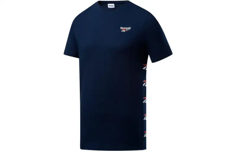 Reebok TEE T Shirt Unisex Navy Blue