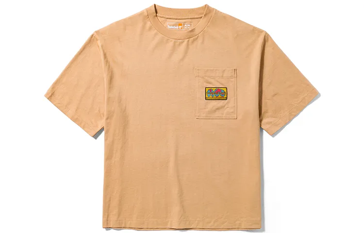 Timberland T Shirt Unisex Light Wheat
