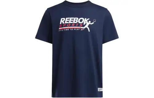 Reebok T Shirt Unisex Marine Blue