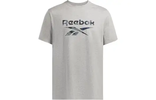 Reebok T Shirt Men's Light Gray