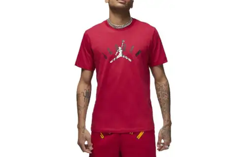 Jordan Flight MVP T Shirt Men's Red Robe Red