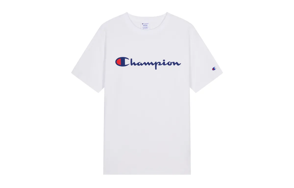 Champion Short Sleeved T Shirts Unisex Japan Version