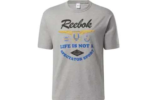 Reebok Classics Reserve T Shirt Unisex Gray