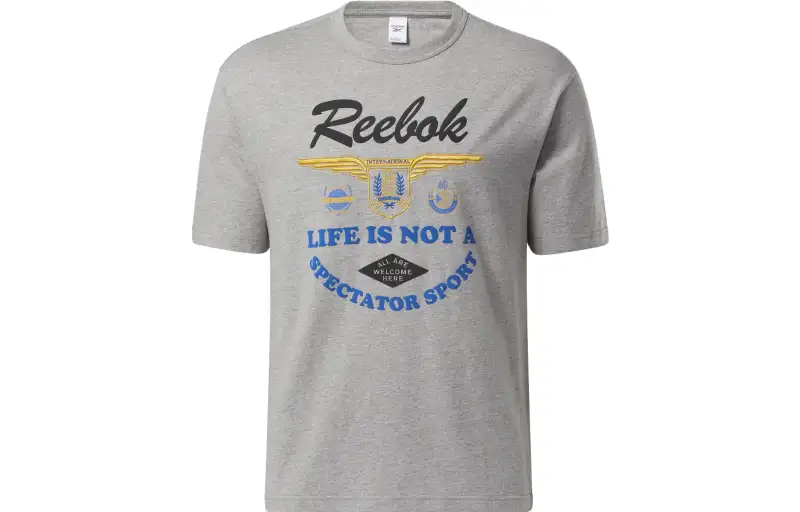 Reebok Classics Reserve T Shirt Unisex Gray