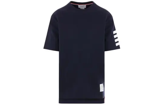 THOM BROWNE 4 Bar Stripe Crewneck T Shirt