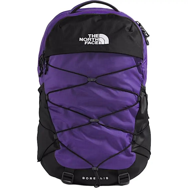 THE NORTH FACE Borealis 28L Mountaineering Bag Backpack Outdoor Bag Recycled Nylon Purple & Black Unisex