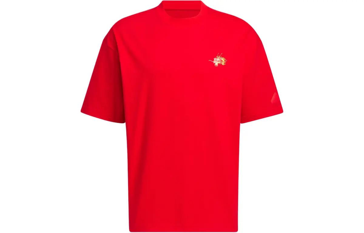 Adidas CNY T Shirt Men's Light Scarlet