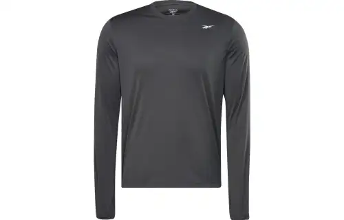 Reebok Training Long Sleeve Tech T Shirt Men's Midnight Black