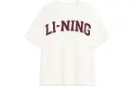 Li Ning Weekend Youth T Shirt Unisex Ecru