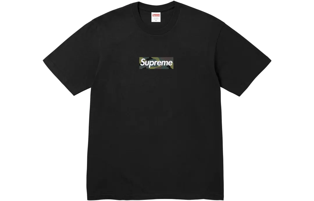 Supreme box logo cotton T-shirt