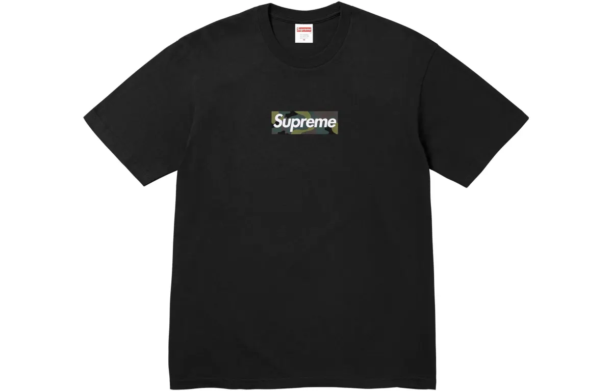 Supreme box logo cotton T-shirt