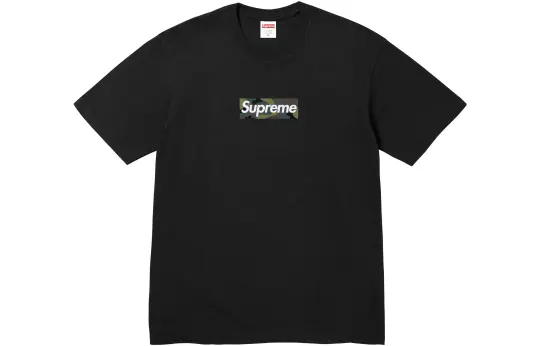Supreme box logo cotton T-shirt
