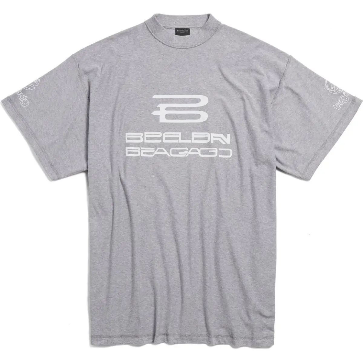 Balenciaga SS24 T Shirt Loose Fit Unisex Gray