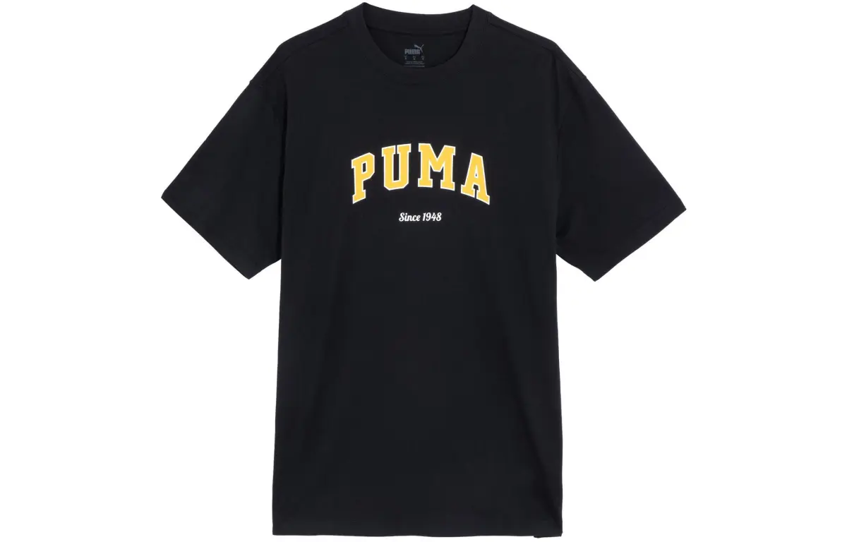 PUMA T-Shirts Men's Crew Neck Moderate