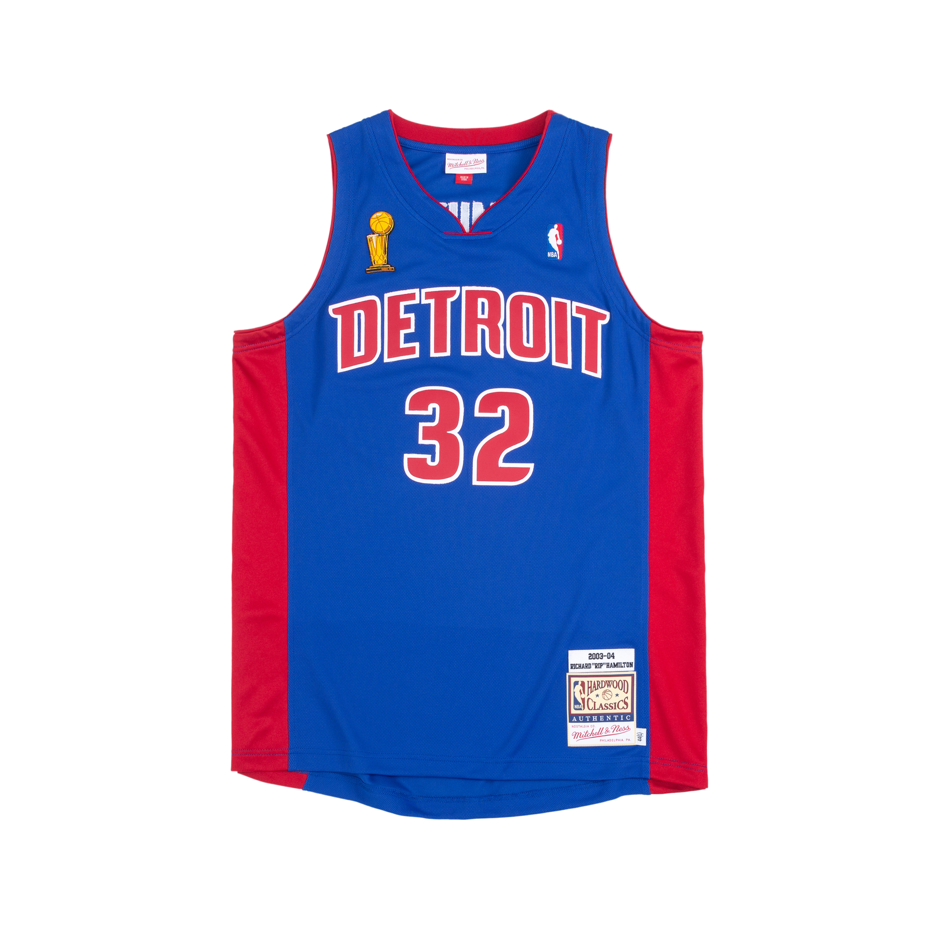 Mitchell Ness Nba Dark «Pistons 2003 Richard Hamilton» jersey