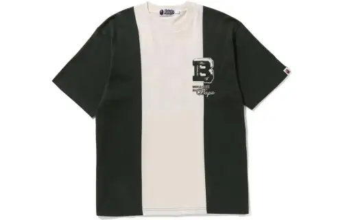 Bape Badges Color Blocking Tee