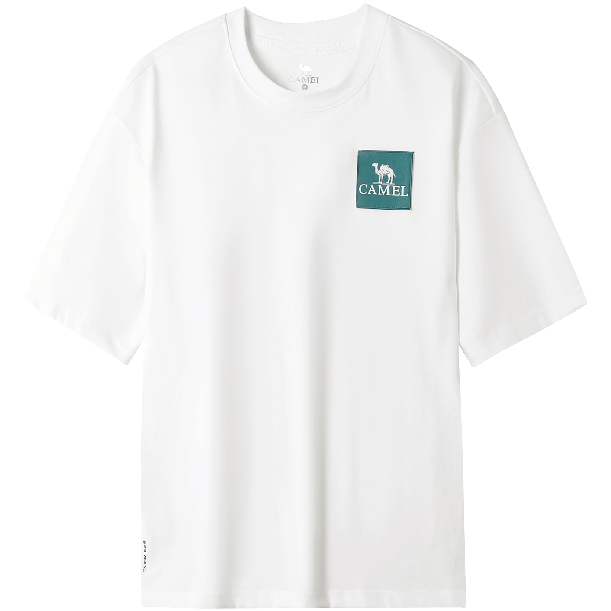 CAMEL Urban Function Series Quick Dry T Shirts Unisex Crew Neck Moderate Straight Fit