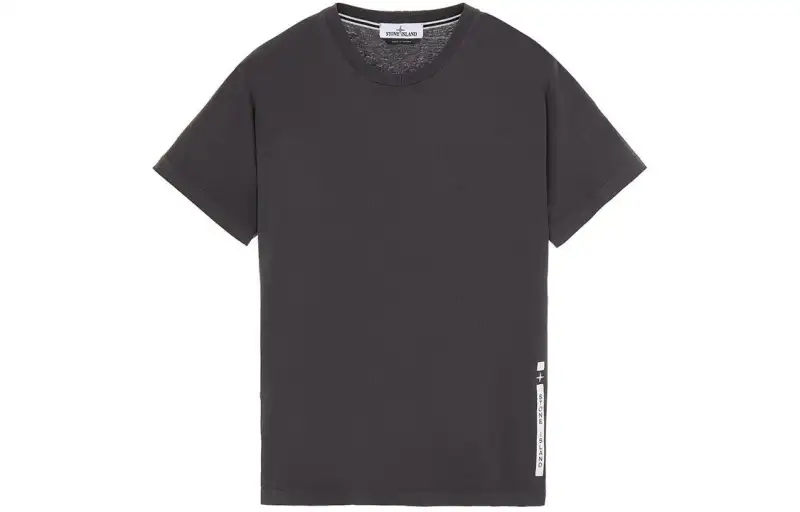 STONE ISLAND T Shirt Men's Gray Brown