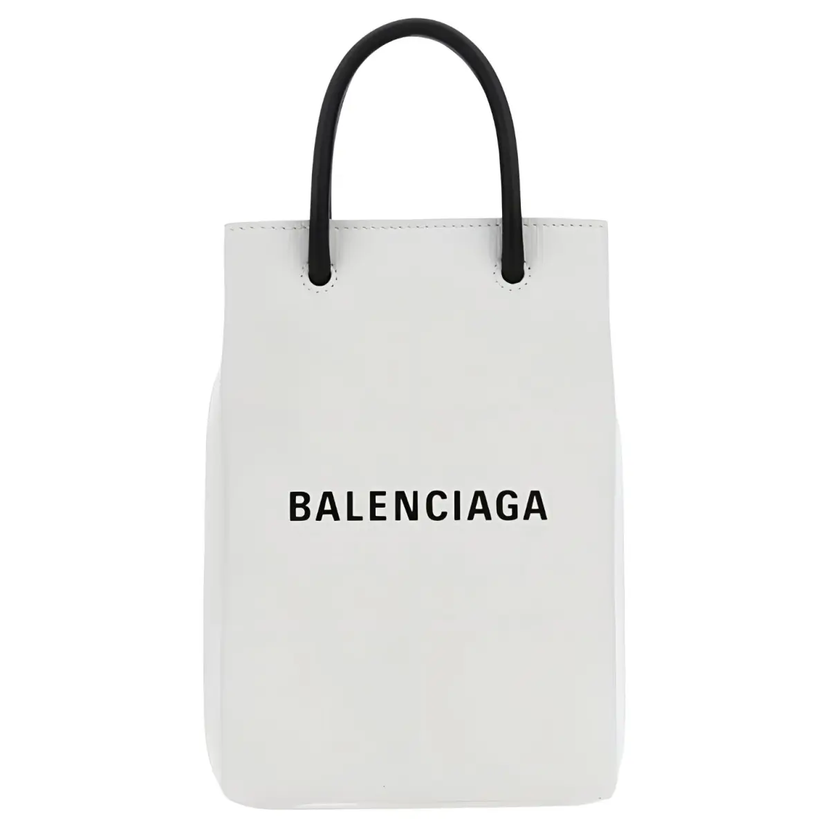 Balenciaga Logo Printed Phone Holder
