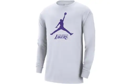 Jordan Los Angeles Lakers Essential Men's Jordan Nba Long Sleeve T Shirt