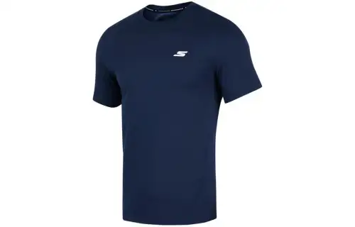 Skechers T Shirt Men's Marine Collegiate Blue
