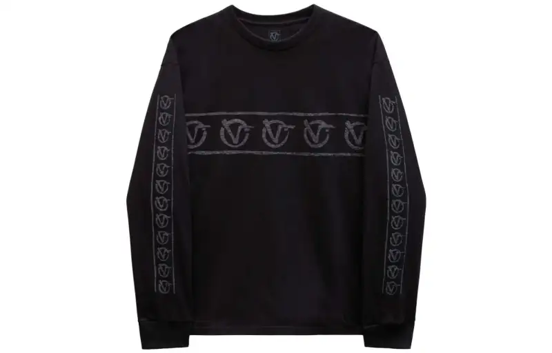 Vans ROWAN ZORILLA T Shirts Unisex Black Crew Neck Moderate Straight Fit