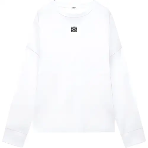 LOEWE Long Sleeved Crewneck T Shirt