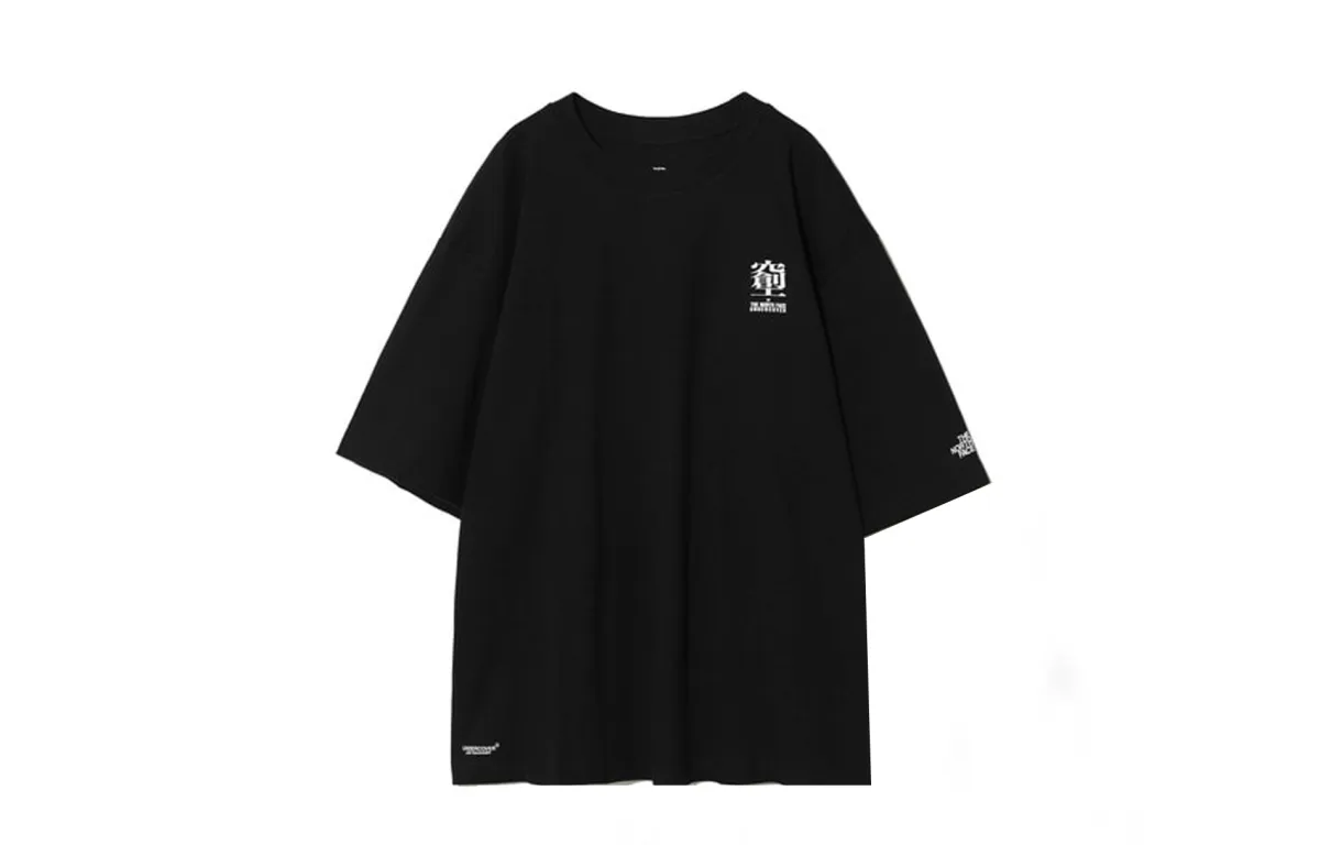 THE NORTH FACE SOUKUU T-Shirts Unisex Black Crew Neck Moderate Straight Fit