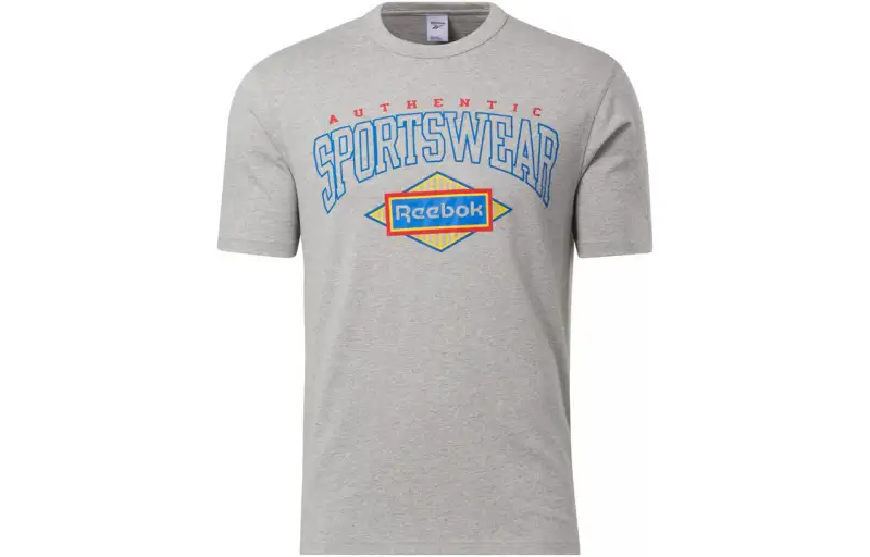 Reebok CL SG TEE T Shirt Men's Gray