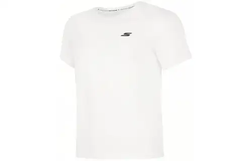 Skechers T Shirt Men's Bright White
