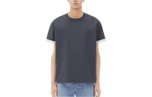Bottega Veneta Crewneck Short Sleeved T Shirt