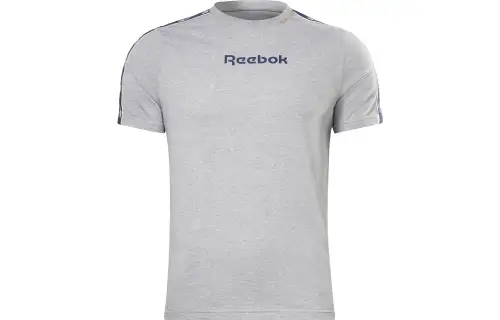 Reebok Identity Vector T Shirt Men's Medium Gray