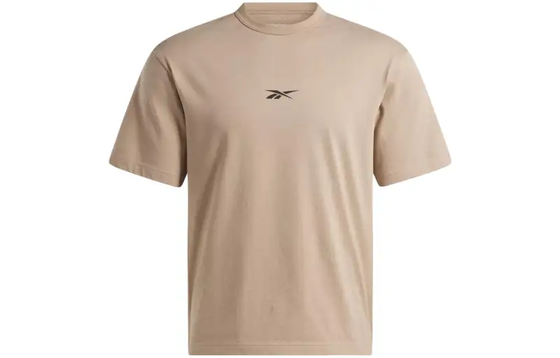Reebok T Shirts Men's Umber Crew Neck Moderate Straight Fit
