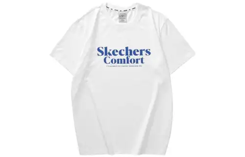 Skechers Colorful T Shirt Unisex Bright White