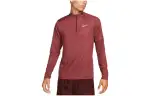 Nike T Shirts Men's Red Moderate Straight Fit