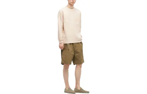 UNIQLO T Shirt Unisex Light Beige